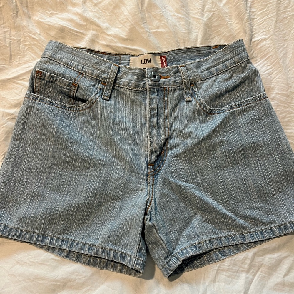 Levi's Blue Denim Shorts